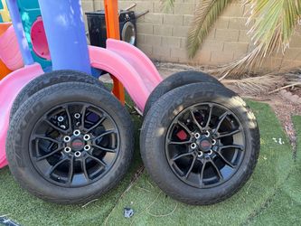 265/60R20 tires and rims TRD