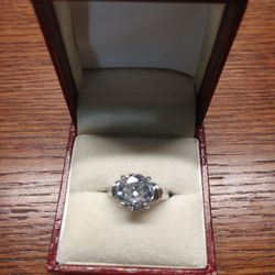 Simulated Diamond Ring