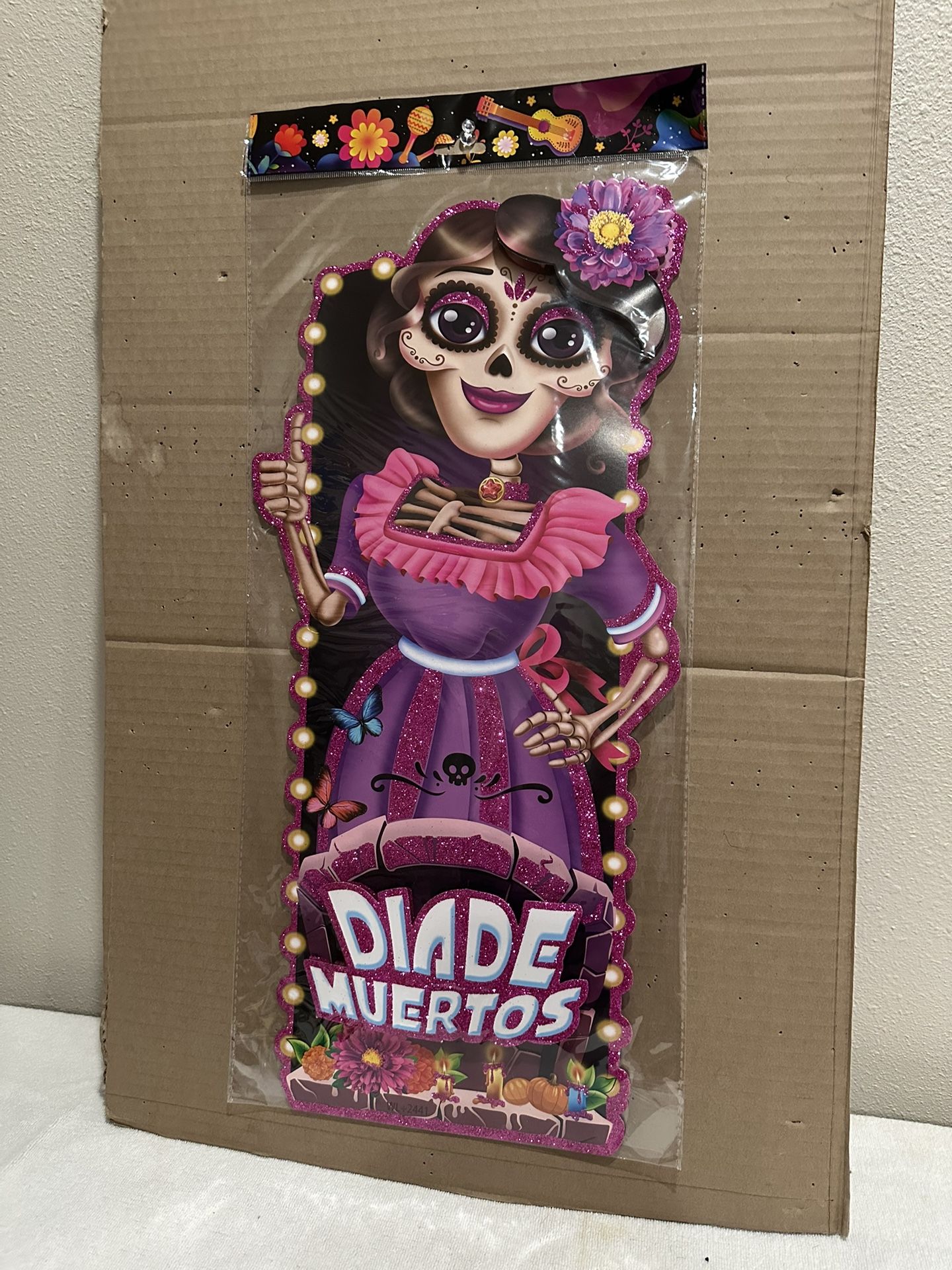 Día De Los Muertos Decor Sign