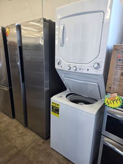 GE 24” UNITIZED WASHER & ELECTRIC DRYER COMBO – ONLY $750!