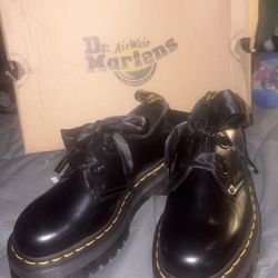 DOC MARTINS  Black Paten Leather-REDUCED!  Leather holly Platform