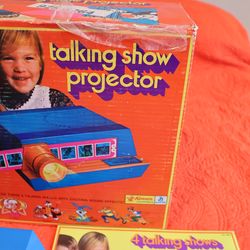1971 Kenner Talking Show Projector With 3 Slide Packs