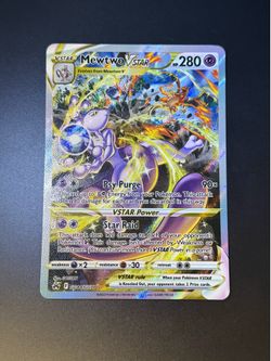 Pokemon Mewtwo VStar Crown Zenith: Galarian Gallery GG44