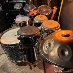 Compact Bongos With Stand LP