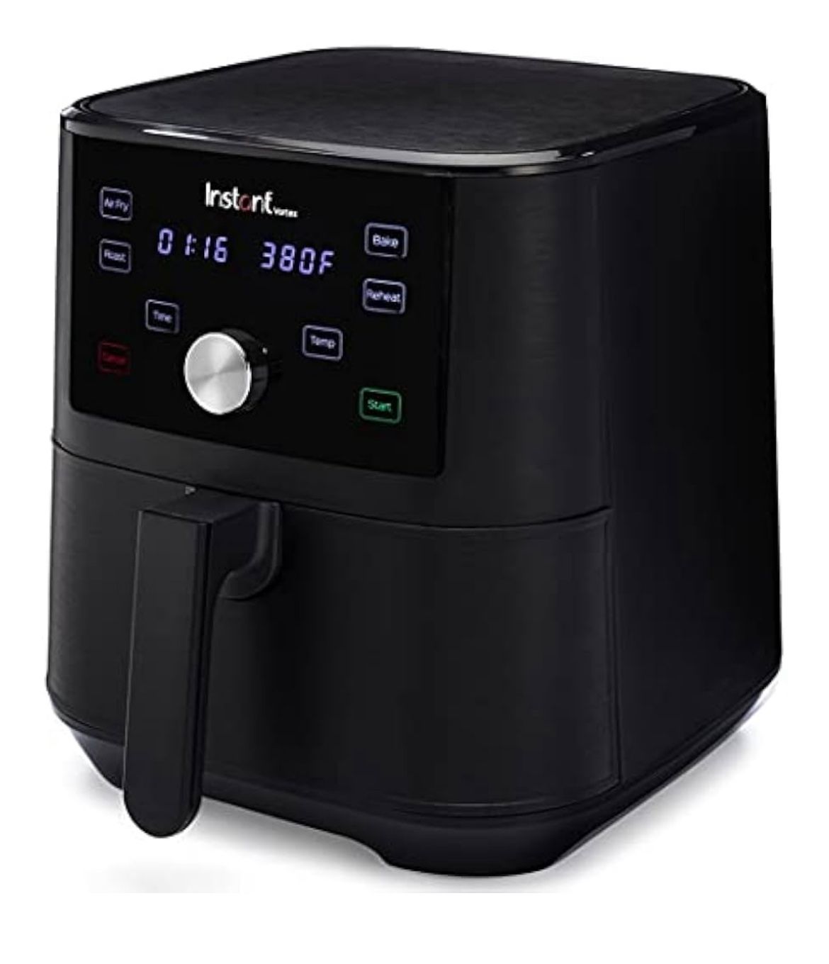 Instant Pot Vortex 6QT XL Air Fryer, 4-in-1 Functions that Crisps, Roasts, Reheats, Bakes for Quick Easy Meals, 100+ In-App Recipes, is Dishwasher-Saf