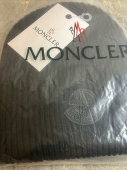 NEW Black On Black MonclerBeanie