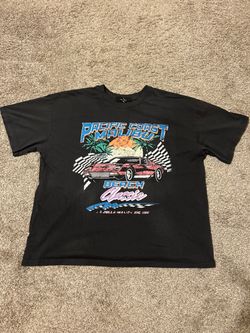 Black graphic tee, size XXL