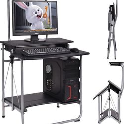 Foldable Computer Desk – Space Saver