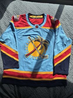 Florida Panthers Adidas Reverse Retro 2.0 1998 NHL Jersey Size 60 Primegreen