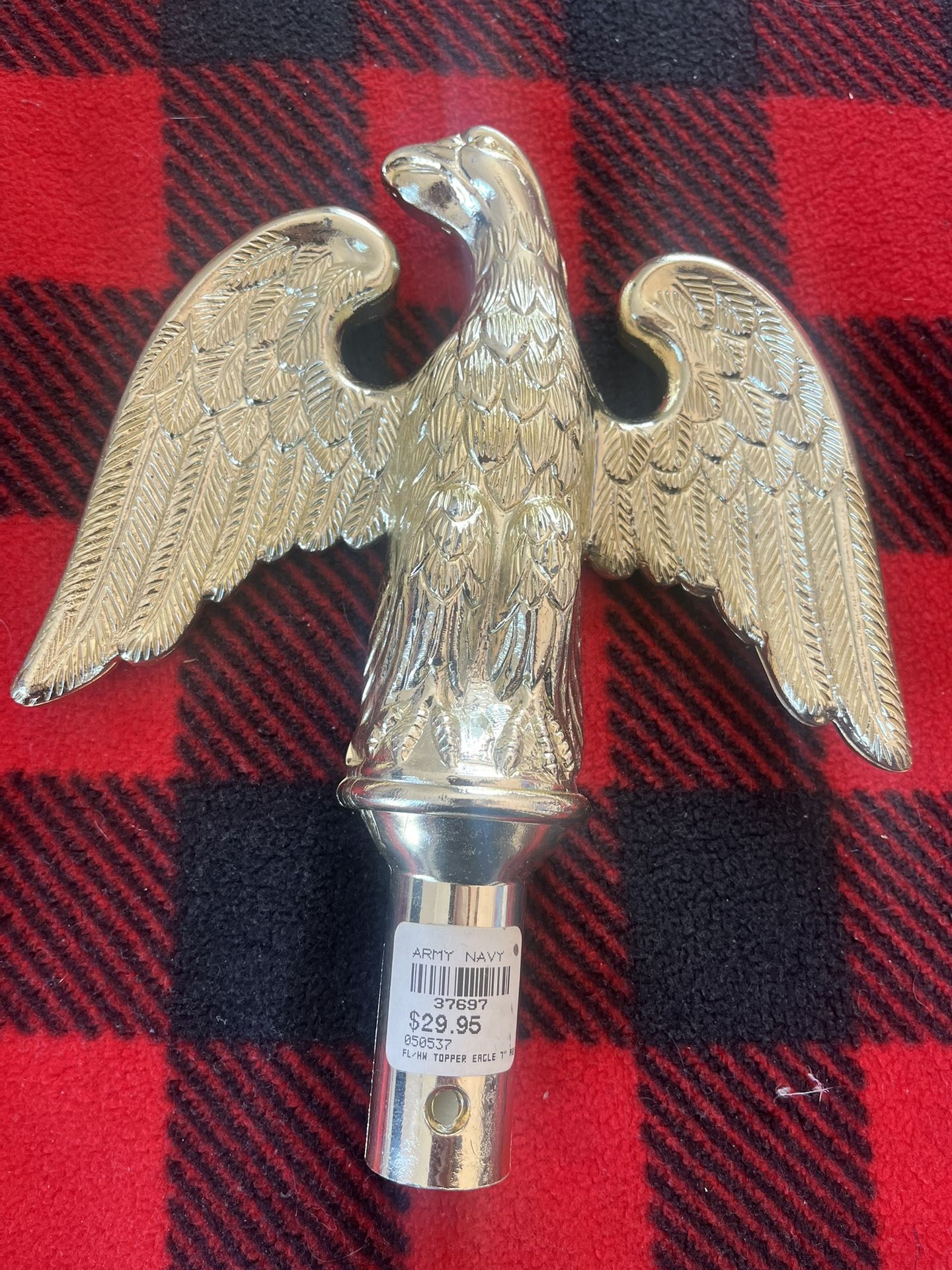 Flag Pole Patriotic Eagle America Topper USA NEW