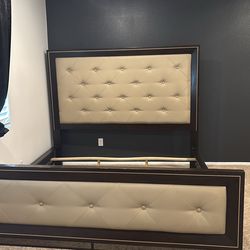 King size bed frame