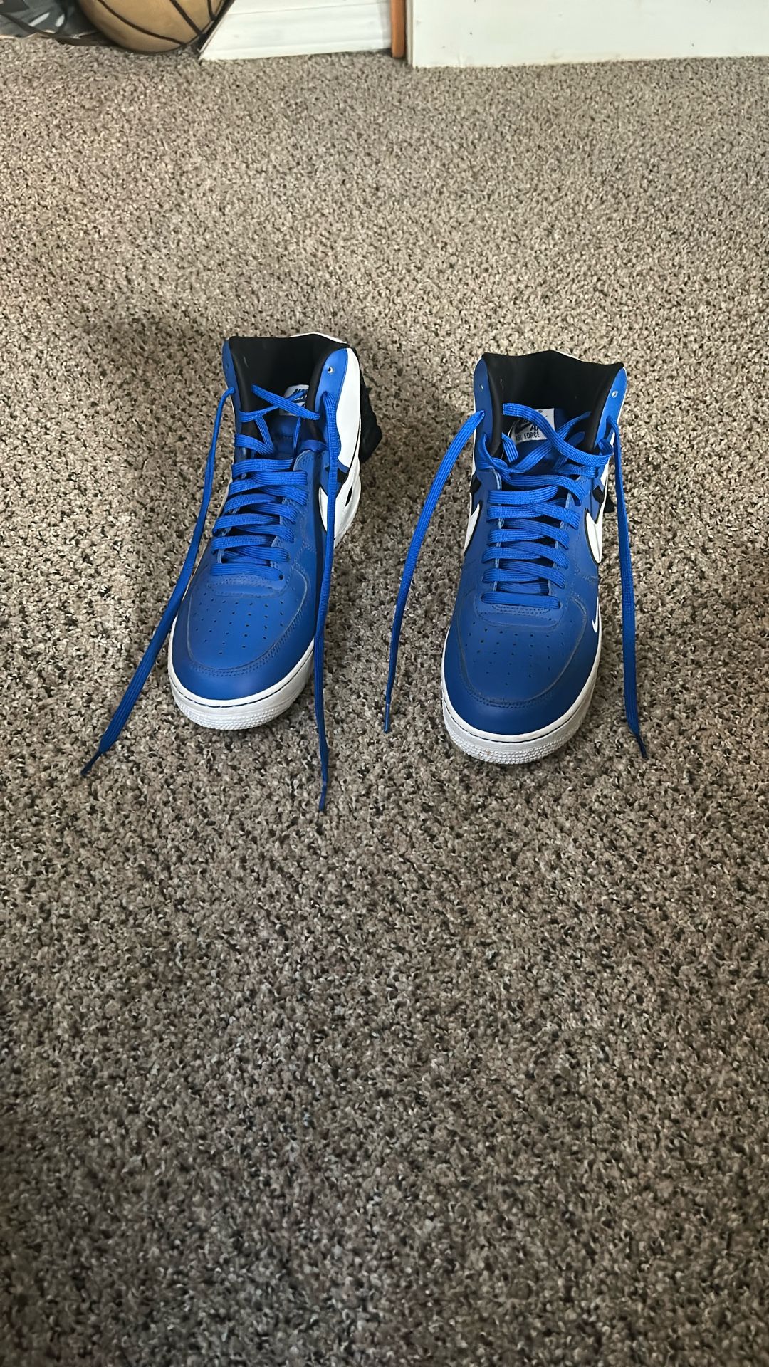 Nike Men’s Air Force 1 High ‘07 Blue And White