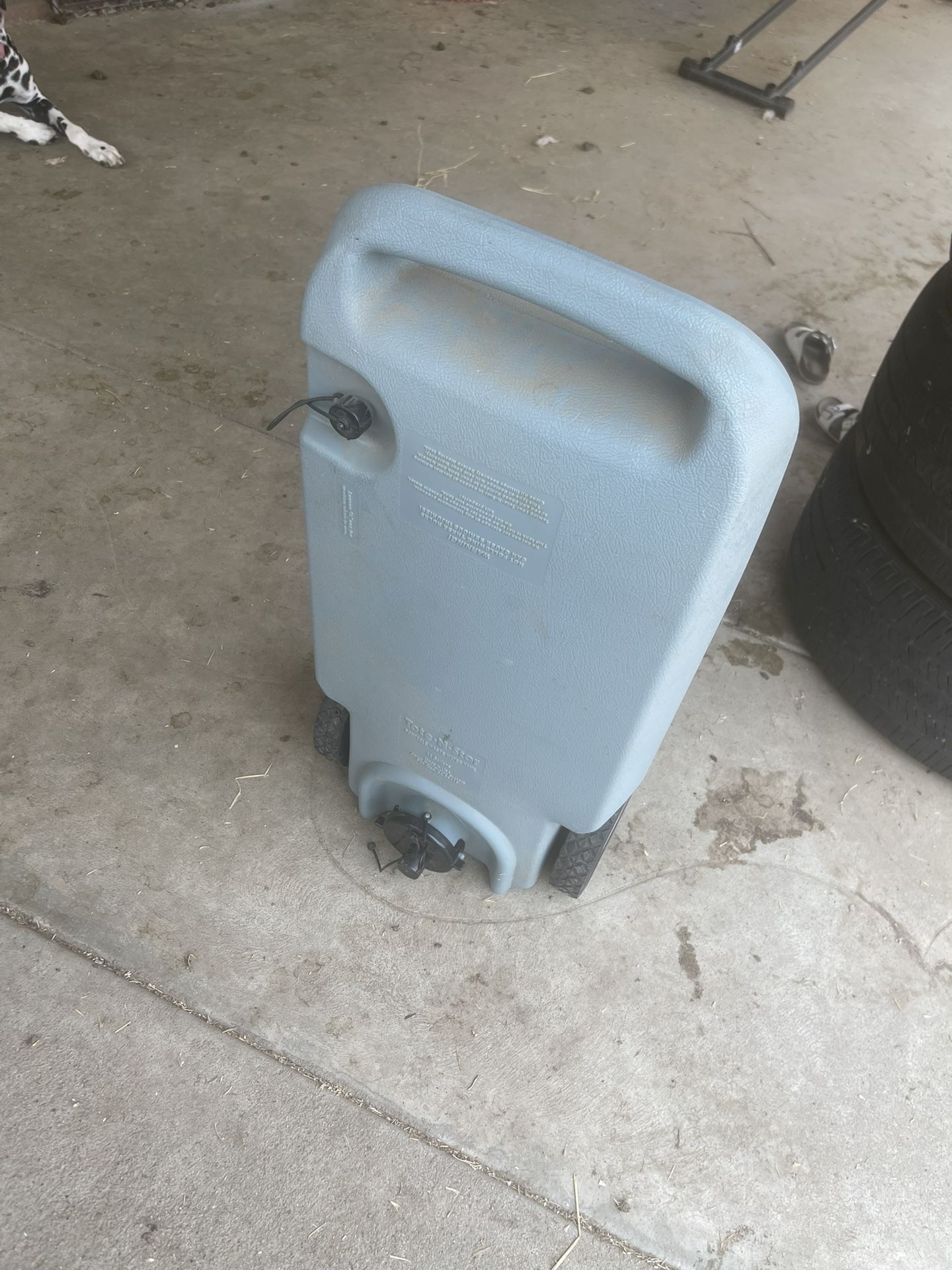 RV Portable Waste Tank 11 Gallon