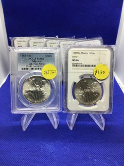 1985 Libertad MS66 PCGS or NGC