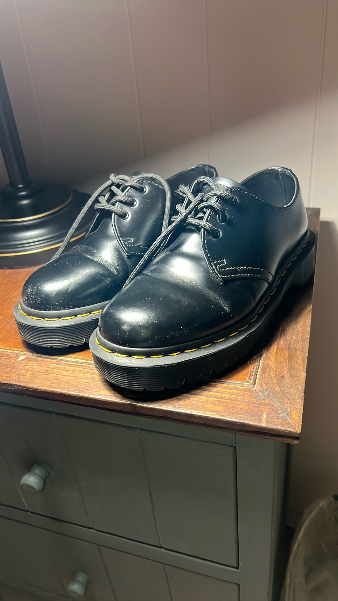 Black Doc, Martens size 6, like new