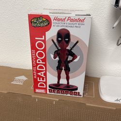 Deadpool Hand Painted Bobblebead