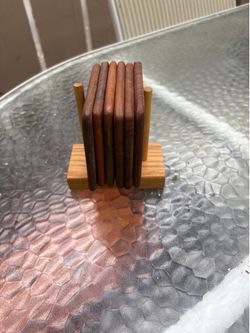 Wooden coasters