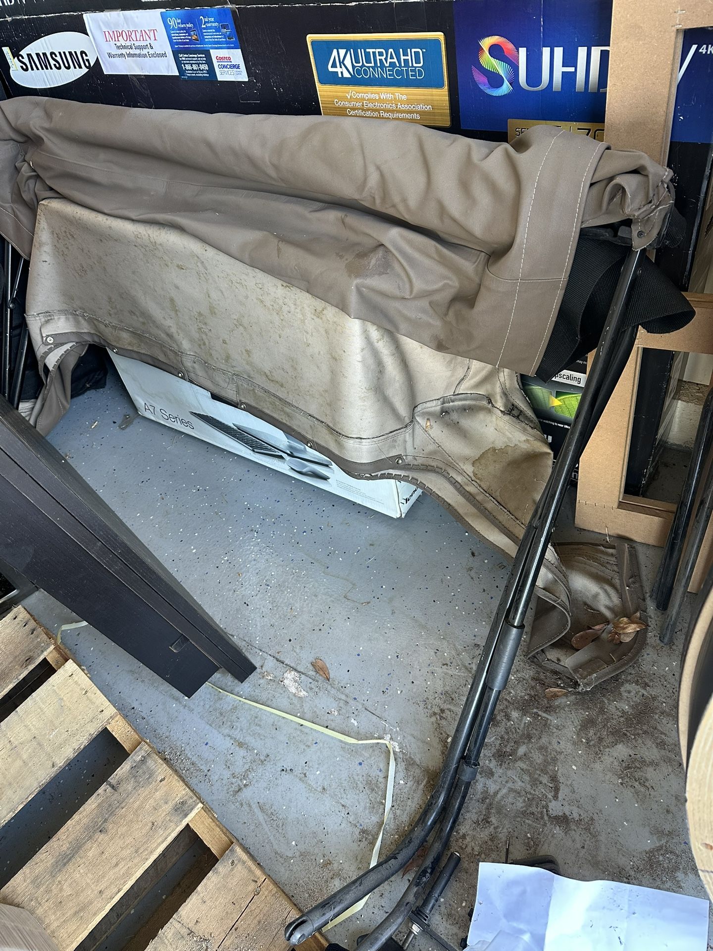 Jeep TJ Tan Soft Top