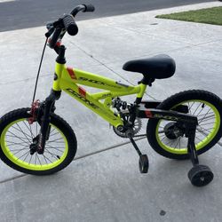 16” Ozone 500 Dual Shock Youth Bike