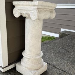 pedestal 29.5"x12"x12" 