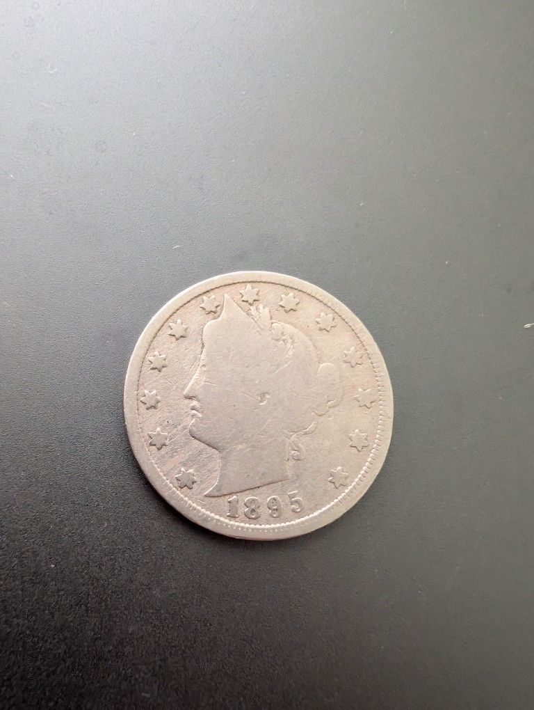 Rare 1895 Liberty Nickel Coin