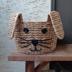 Decorative Bunny Basket