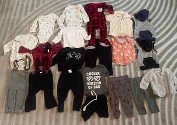 Baby boy clothes (pending)