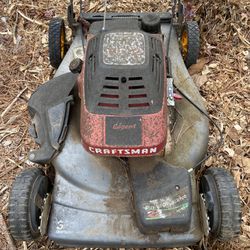 Craftsman Lawn Mower 22” Real Old Mower But Was Still Running Last Year