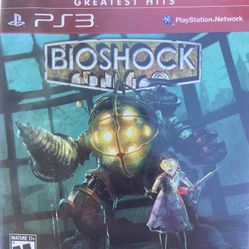 PS3 Bio shock Video Game