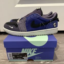 Jordan 1 Low “Zion Williamson Voodoo Alternate” Men’s Size 8 IH2309-500