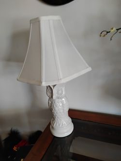 White Owl Lamp