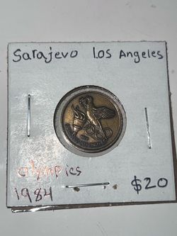Sarajevo Los Angeles Olympiad 1984 ,Token