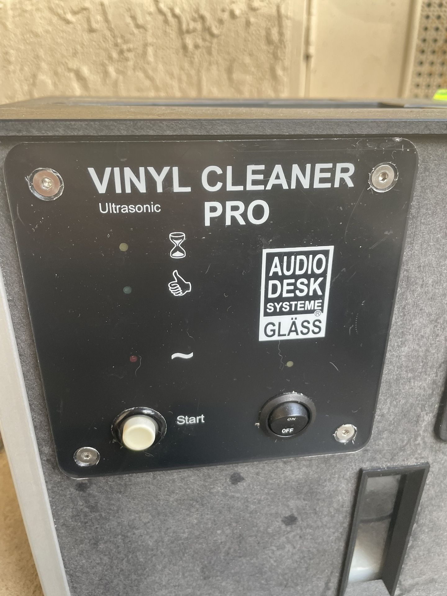 Audio Desk Pro Ultrasonic Record Cleaner (parts or Repair)