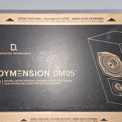 Definitive Technology Dimension DM95 Brand New In Original Packaging Never Opened