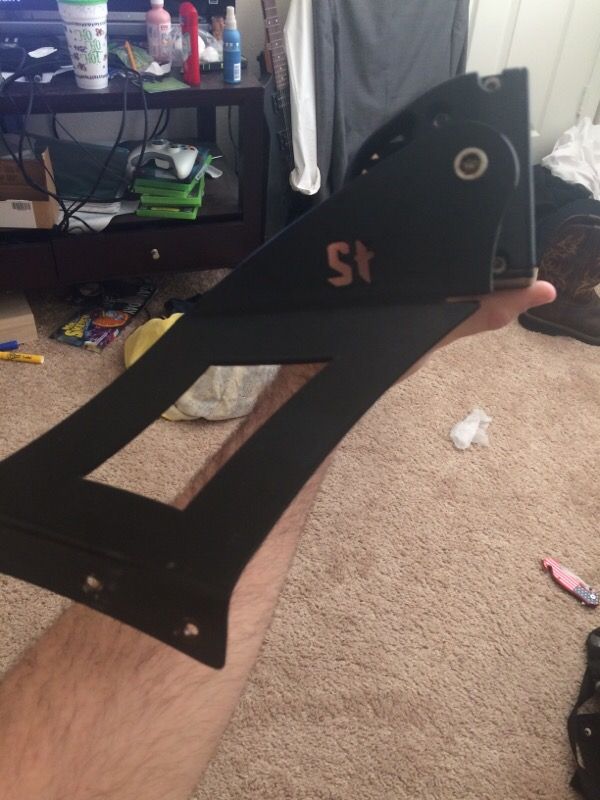 SoFlo 52" curved light bar brackets