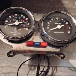 1(contact info removed) Harley Davidson Sportster Gauges 