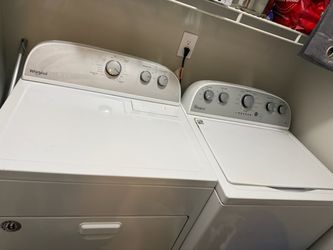 Washer&Dryer whirlpool