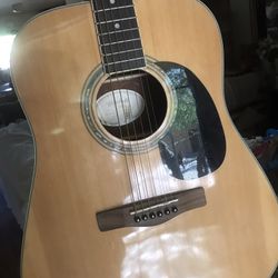 Mitchell Guitar Acoustic  Steel Strings 