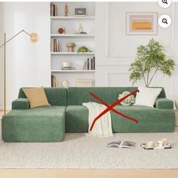 Green chaise only