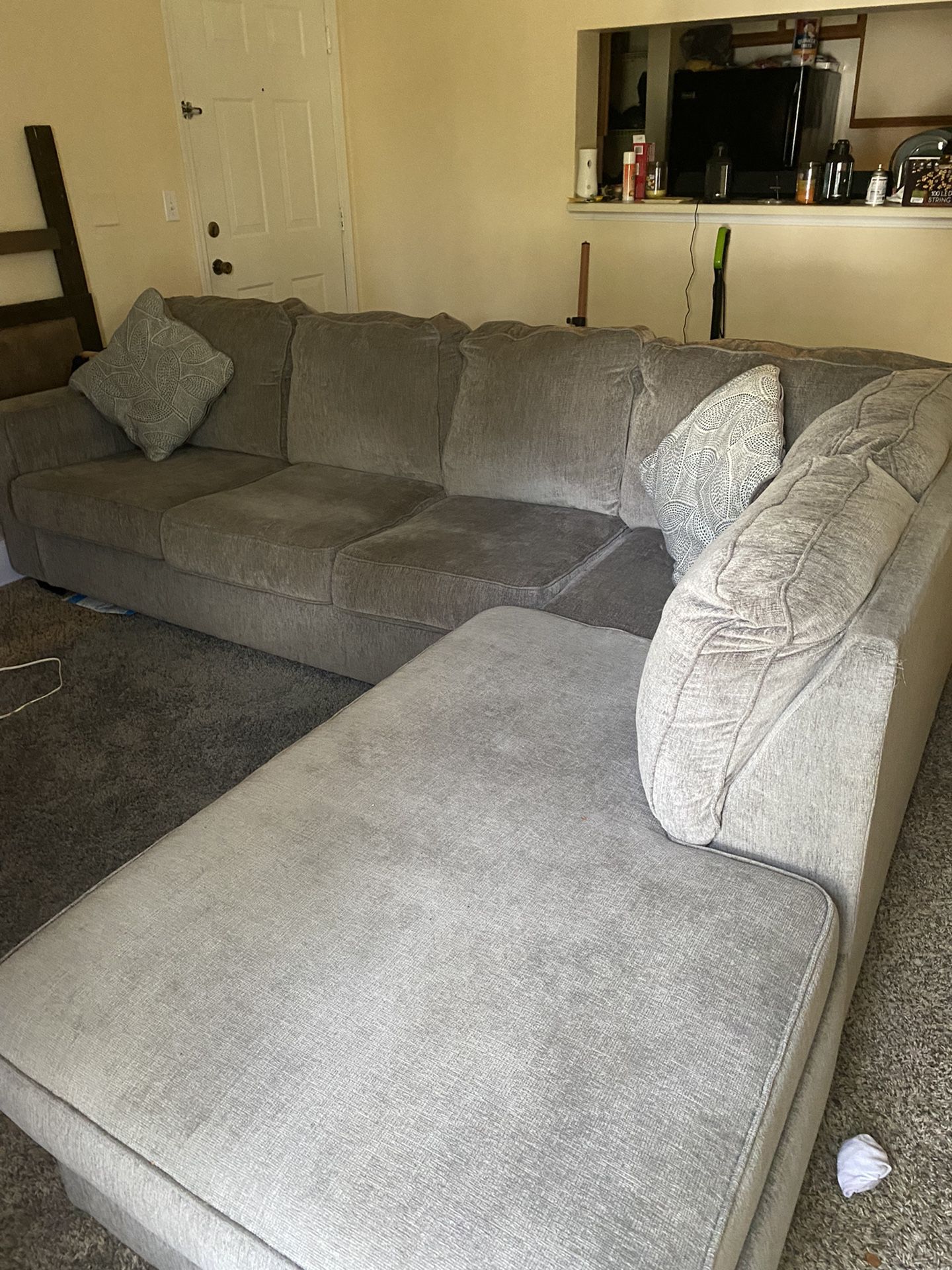 Plush Sectional Couch