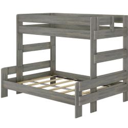 Maxwood Furniture Twin/Full Bunk Bed With Twin Trundle
