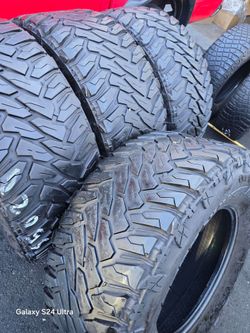 4 used tires Lt40 15.50r20 (128Q)  Venom Power Terra Hunter MT ,LT F ,12 PLY,, DOT 2023 $650.00