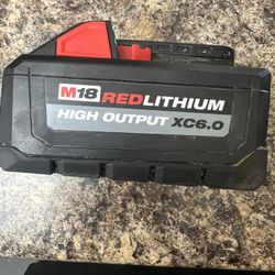 Milwaukee M18 6.0 Battery 