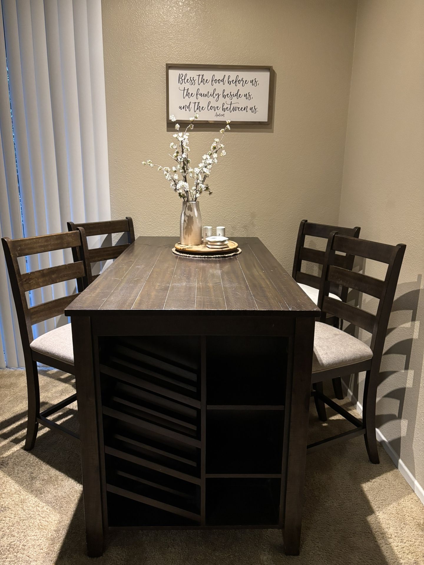 Rokane Counter Height Dining Table Set