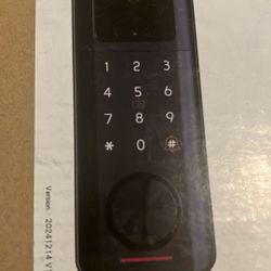 Smart Lock With Camera New In Box Plus 2 Cards To Enter