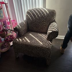 Cheetah Print chair 