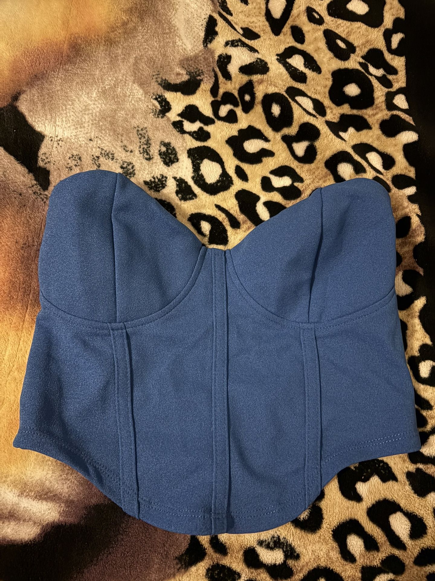 Blue Small Corset