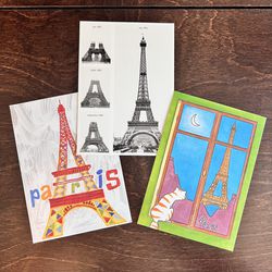 Paris Postcards: 4.125” x 5.75”