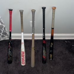 Drop -3 BBCOR Wood Alloy, and Composite Baseball Bats