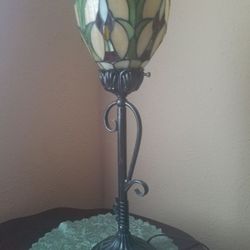 Antique Tiffany-style lamps